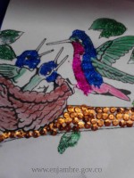 LOS COLIBRÍES Y SUS NIDOS